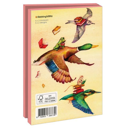 Bekking & Blitz Kaartenmapje 10 stuks met enveloppen – Books, Gea Valk