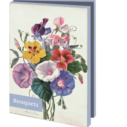 Bekking & Blitz Kaartenmapje 10 stuks met enveloppen – Bouquets, The Fitzwilliam Museum