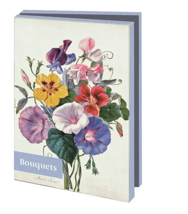 Bekking & Blitz Kaartenmapje 10 stuks met enveloppen – Bouquets, The Fitzwilliam Museum