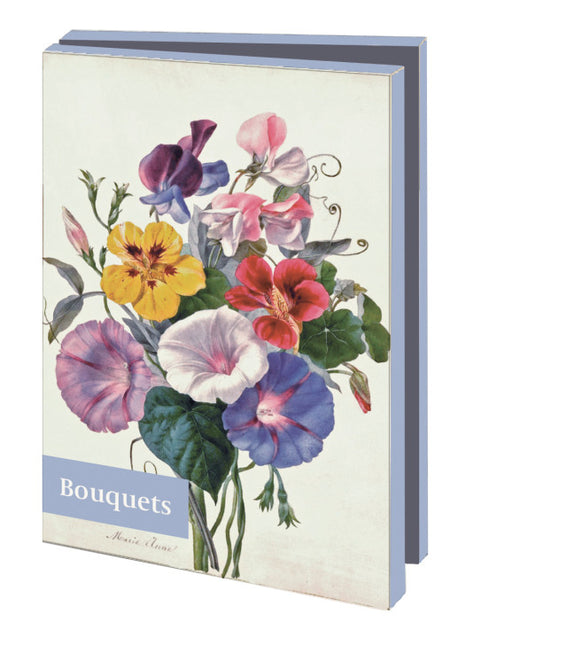 Bekking & Blitz Kaartenmapje 10 stuks met enveloppen – Bouquets, The Fitzwilliam Museum