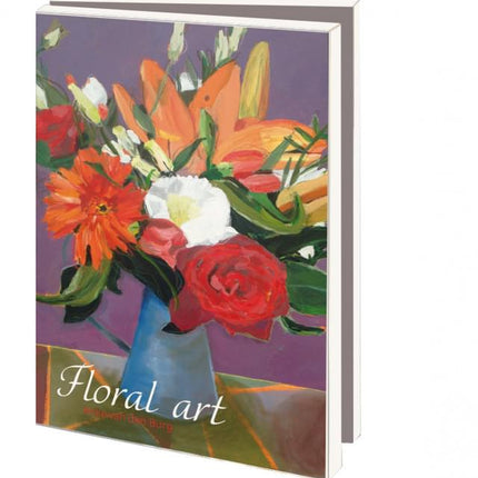 Bekking & Blitz Kaartenmapje 10 stuks met enveloppen – Floral art, Anke van den Burg