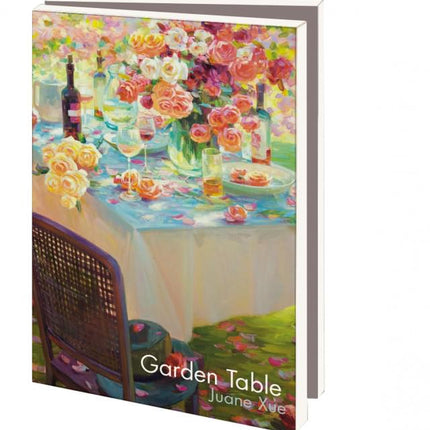 Bekking & Blitz Kaartenmapje 10 stuks met enveloppen – Garden Table, Juane Xue