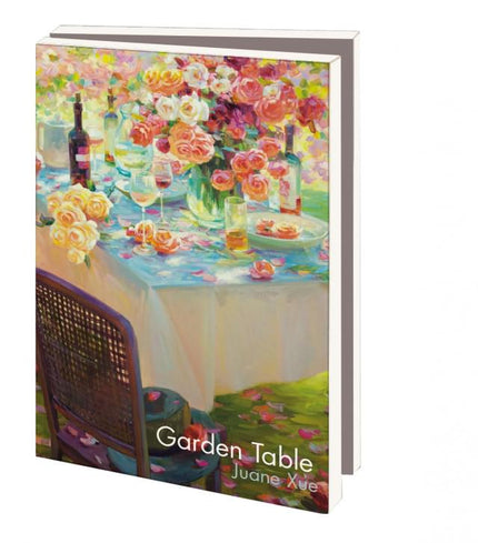 Bekking & Blitz Kaartenmapje 10 stuks met enveloppen – Garden Table, Juane Xue