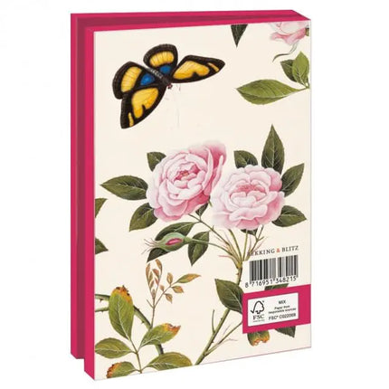 Bekking & Blitz Kaartenmapje 10 stuks met enveloppen – Rose, The Fitzwilliam Museum
