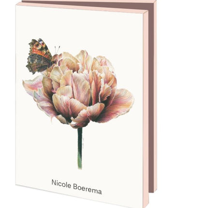 Bekking & Blitz Kaartenmapje 10 stuks met enveloppen – Vlinders, Nicole Boerema