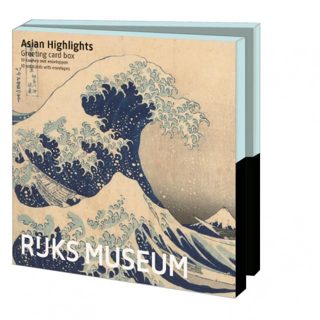 Bekking & Blitz Kaartenmapje Asian Highlights, Collection Rijksmuseum 10 Stuks