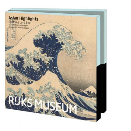 Bekking & Blitz Kaartenmapje Asian Highlights, Collection Rijksmuseum 10 Stuks