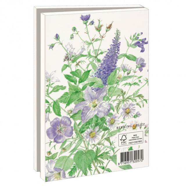 Bekking & Blitz Kaartenmapje Bloemen, Cynthia van Spengler 10 stuks met enveloppen