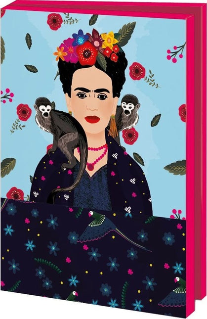 Bekking & Blitz Kaartenmapje: Frida Kahlo 10 stuks
