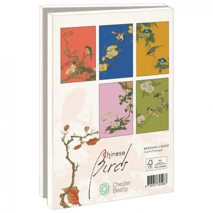 Bekking & Blitz Kaartenmapje Groot: Album of birds & flowers, Chester Beatty
