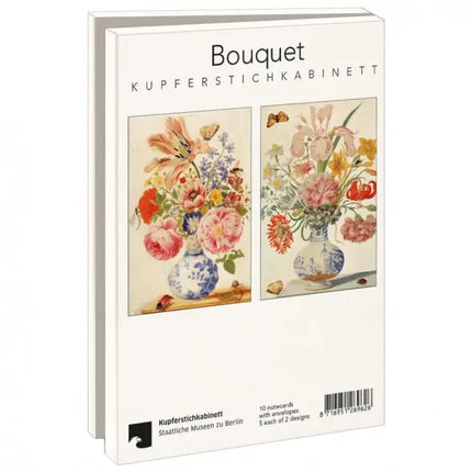 Bekking & Blitz Kaartenmapje Groot: Bouquet Merian, Kupferstichkabinet, SMB