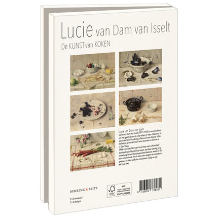 Bekking & Blitz Kaartenmapje Groot: De kunst van koken, Lucie van Dam van Isselt