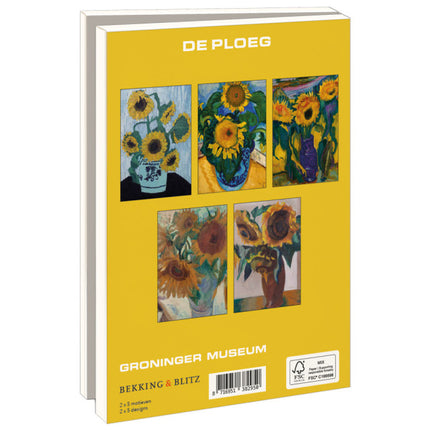 Bekking & Blitz Kaartenmapje Groot: De Ploeg, Vincent van Gogh, Groninger Museum