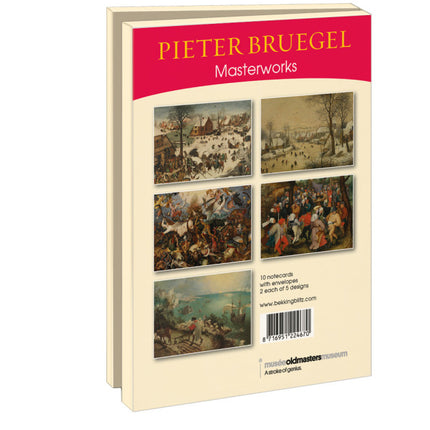 Bekking & Blitz Kaartenmapje Groot: Masterworks, Pieter Bruegel