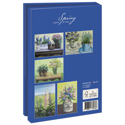 Bekking & Blitz Kaartenmapje Groot: Spring, Laetitia de Haas