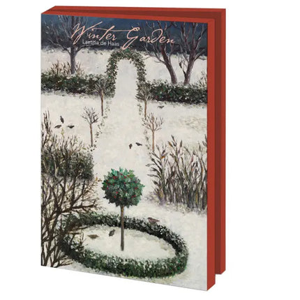 Bekking & Blitz Kaartenmapje Groot: Winter Garden, Laetitia de Haas