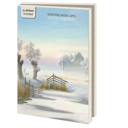 Bekking & Blitz Kaartenmapje Groot: Winterlandscapes, Sietse Wiersma