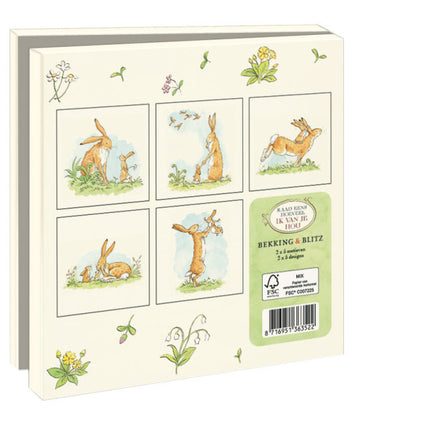 Bekking & Blitz Kaartenmapje Guess How Much I Love You, Sam McBratney and Anita Jeram
