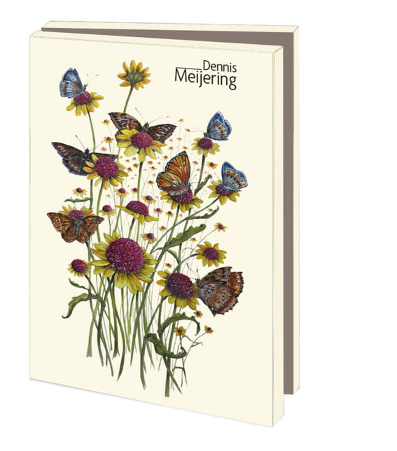 Bekking & Blitz Kaartenmapje met env, klein: Bloemen, Dennis Meijering