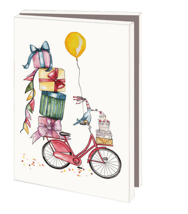 Bekking & Blitz Kaartenmapje met env, klein: Fietsen, Maartje Bodt