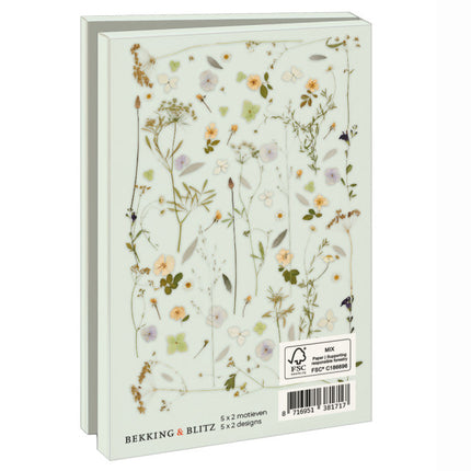 Bekking & Blitz Kaartenmapje met env, klein: Sweet Summer, Janny van den Broek