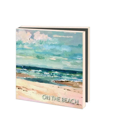 Bekking & Blitz Kaartenmapje met env, vierkant: On the beach, Ellen Davidzon
