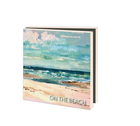 Bekking & Blitz Kaartenmapje met env, vierkant: On the beach, Ellen Davidzon