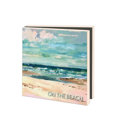 Bekking & Blitz Kaartenmapje met env, vierkant: On the beach, Ellen Davidzon