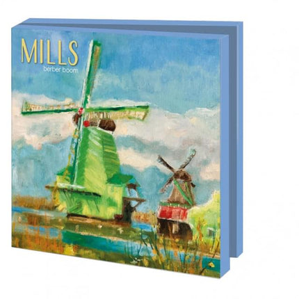 Bekking & Blitz Kaartenmapje Mills, Berber Boom 10 Stuks