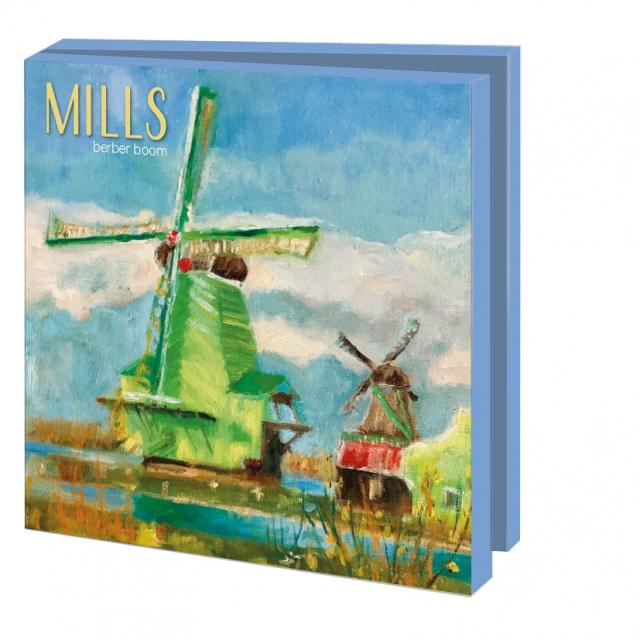 Bekking & Blitz Kaartenmapje Mills, Berber Boom 10 Stuks