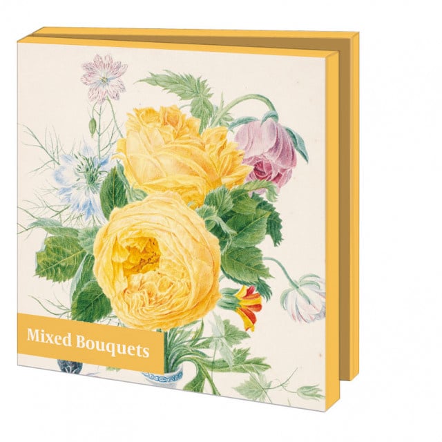 Bekking & Blitz Kaartenmapje Mixed Bouquets, The Fitzwilliam Museum 10 Stuks met Enveloppen