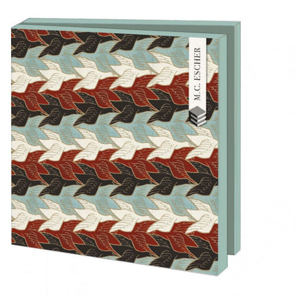 Bekking & Blitz Kaartenmapje Regular Division, M.C. Escher, 10 Stuks met Enveloppen