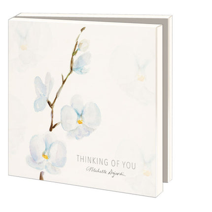 Bekking & Blitz Kaartenmapje Thinking of you Michelle Dujardin 10 stuks