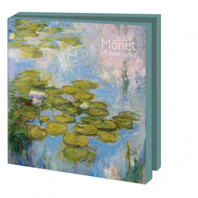 Bekking & Blitz Kaartenmapje Water Lilies – Claude Monet 10 Stuks met Enveloppen