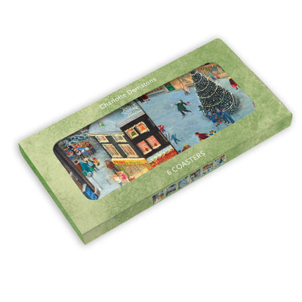 Bekking & Blitz Kerstboom, Charlotte Dematons Onderzetters 6 stuks