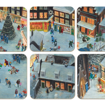 Bekking & Blitz Kerstboom, Charlotte Dematons Onderzetters 6 stuks
