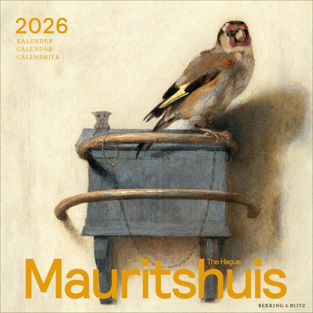 Bekking & Blitz Mauritshuis Kalender 2026