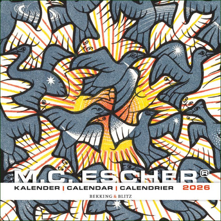 Bekking & Blitz M.C. Escher Kalender 2026