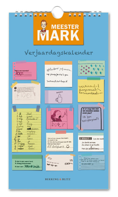 Bekking & Blitz Meester Mark Verjaardagskalender