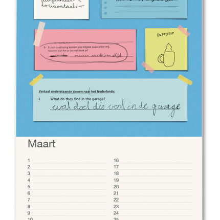Bekking & Blitz Meester Mark Verjaardagskalender