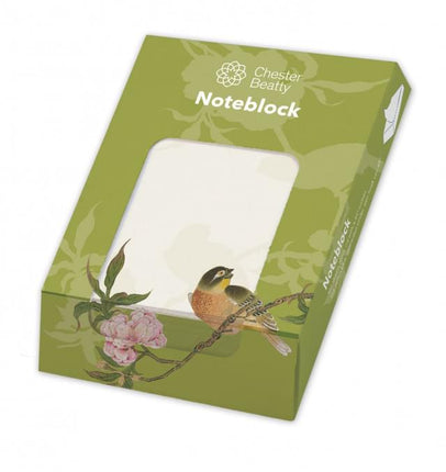 Bekking & Blitz Memo blocnote: Album of birds and flowers (groen), Hu Feitao, Chester Beatty