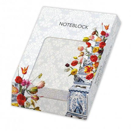 Bekking & Blitz Memo blocnote: Bloemstilleven met Tulpenvaas, Roman Reisinger