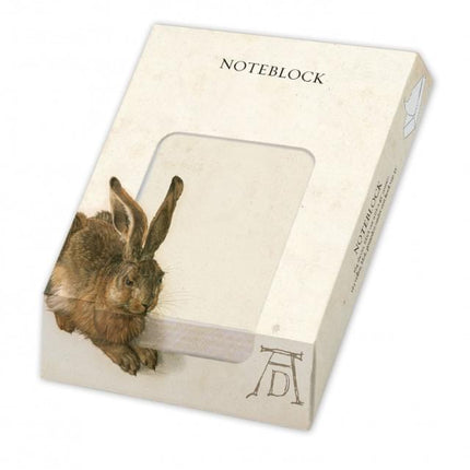 Bekking & Blitz Memo blocnote: Feldhase, Albrecht Dürer, The Albertina Museum