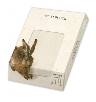 Bekking & Blitz Memo blocnote: Feldhase, Albrecht Dürer, The Albertina Museum