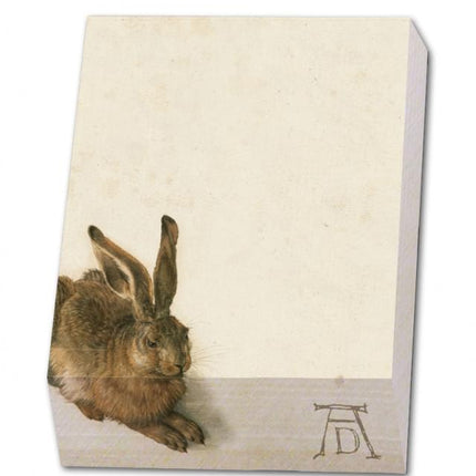 Bekking & Blitz Memo blocnote: Feldhase, Albrecht Dürer, The Albertina Museum