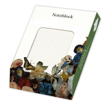 Bekking & Blitz Memo blocnote: Floral & Toile, The Fitzwilliam Museum