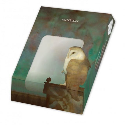 Bekking & Blitz Memo blocnote: Grote uil op scherm, Jan Mankes, Museum More