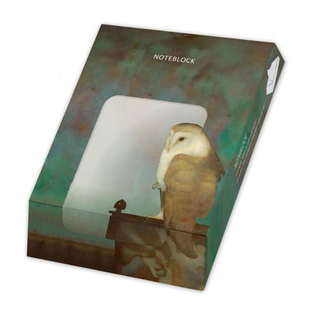 Bekking & Blitz Memo blocnote: Grote uil op scherm, Jan Mankes, Museum More