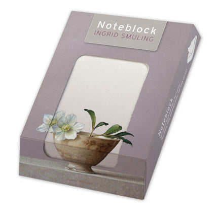 Bekking & Blitz Memo blocnote: Helleborus in bruine kom, Ingrid Smuling
