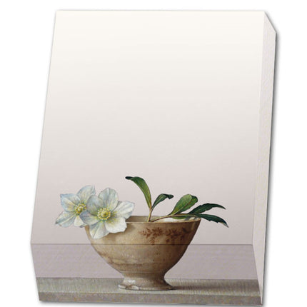 Bekking & Blitz Memo blocnote: Helleborus in bruine kom, Ingrid Smuling